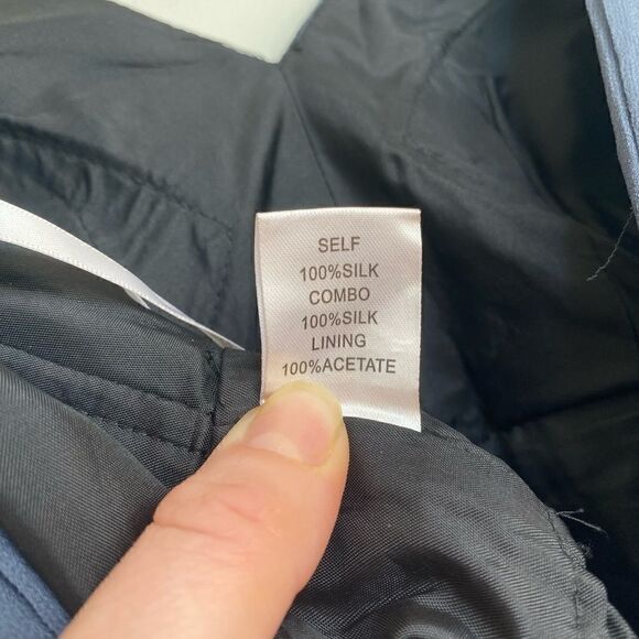 Black Tie Oleg Cassini Vintage Silk Gown Size 6 - Picture 4 of 7